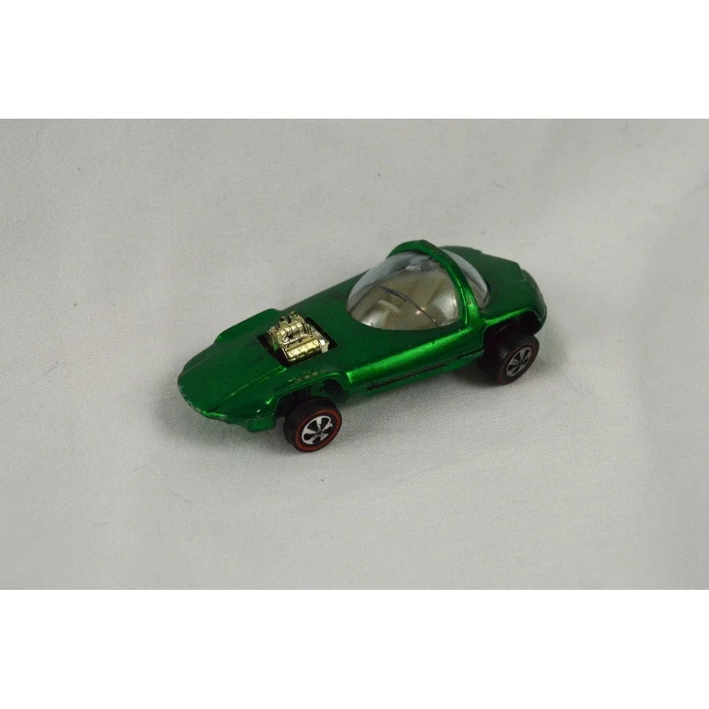Redline Hot Wheels 1967 Silhouette Green Spectraflame Clean Original